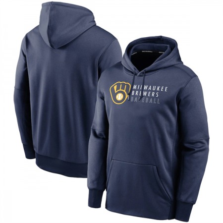 Men's Milwaukee Brewers Navy Hoodie