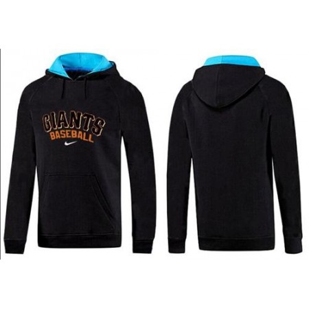 San Francisco Giants Pullover Hoodie Black & Blue