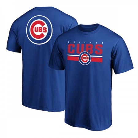 Men's Chicago Cubs Royal Team Logo T-Shirt