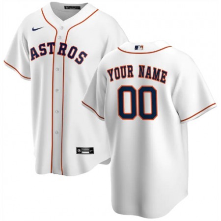 Men's Houston Astros Customized Stitched MLB Jersey