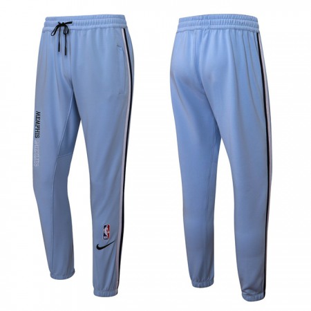 Men's Memphis Grizzlies Blue Performance Showtime Basketball Pants