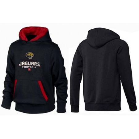 Jacksonville Jaguars Critical Victory Pullover Hoodie Black & Red