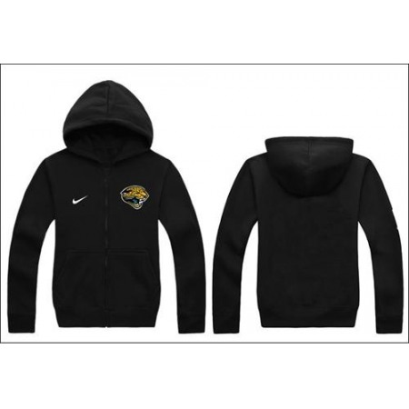 Nike Jacksonville Jaguars Authentic Logo Hoodie Black