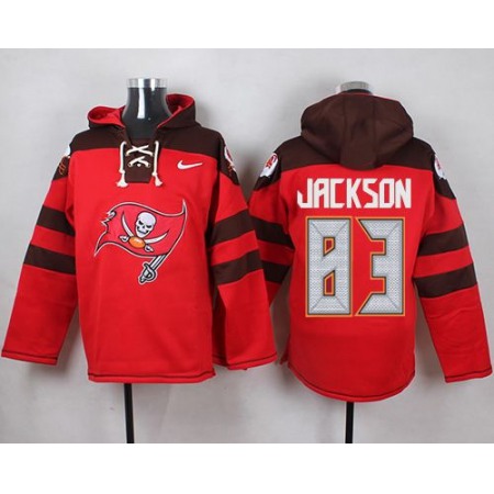 Nike Buccaneers #83 Vincent Jackson Red Player Pullover NFL Hoodie