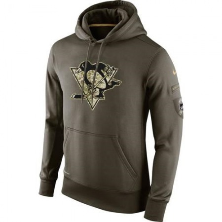 Men's Pittsburgh Penguins Nike Salute To Service NHL Hoodie