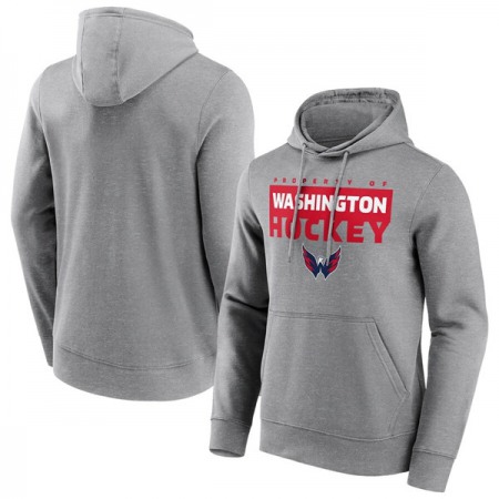 Men's Washington Capitals Grey Gain Ground Hoodie