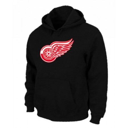 NHL Detroit Red Wings Big & Tall Logo Pullover Hoodie Black