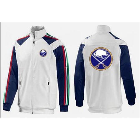 NHL Buffalo Sabres Zip Jackets White-1