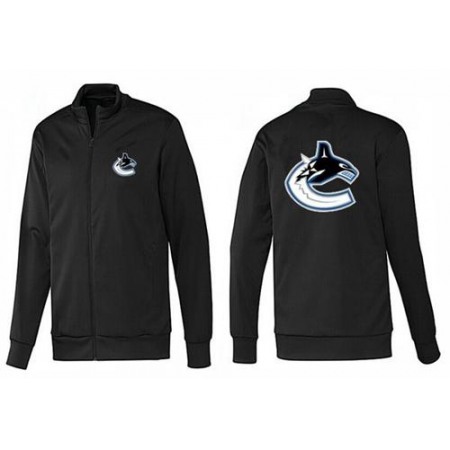 NHL Vancouver Canucks Zip Jackets Black-1