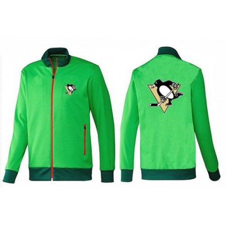 NHL Pittsburgh Penguins Zip Jackets Green-1