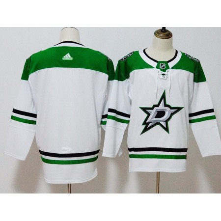 Men's Adidas Dallas Stars White Stitched NHL Jersey