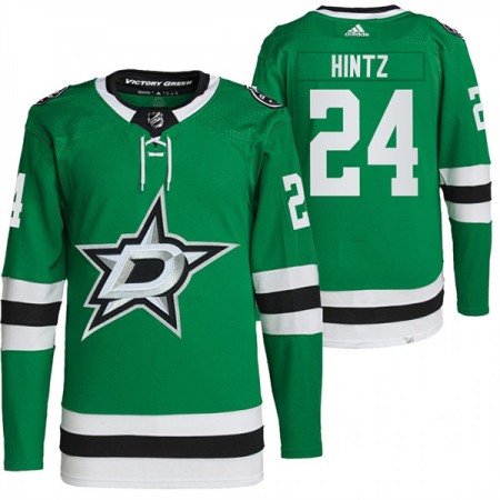 Men's Dallas Stars #24 Roope Hintz Green Stitched Jersey