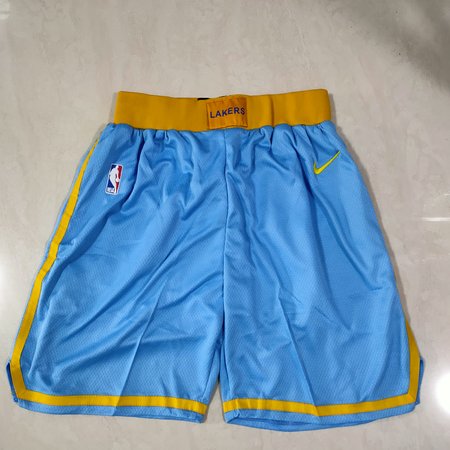 Los Angeles Lakers Blue Shorts