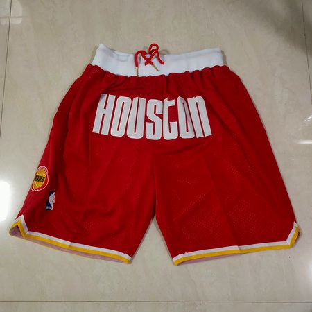 Houston Rockets Red Shorts