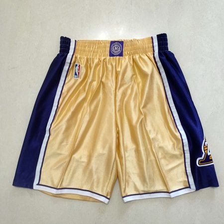 Los Angeles Lakers Yellow Shorts