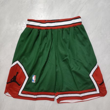 Chicago Bulls Green Shorts